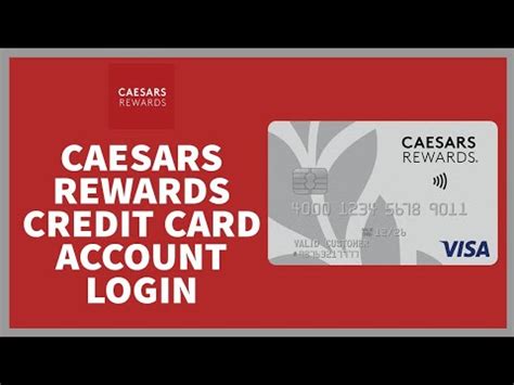 Caesars credit card log in - Sign In. Forgot Password? Don't have an account? Create Account. Have a Caesars Rewards Card but no online account? Activate Account. At Caesars Entertainment every guest is treated like Caesar and every visit is unforgettable. Enjoy the world's best hotels, casinos, restaurants, shows and more. 